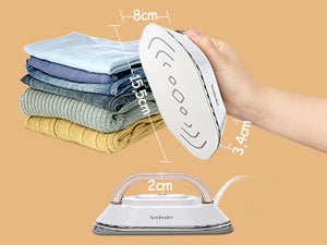 Mini Fer Voyage Dual Voltage Defroiss – Petit & Léger